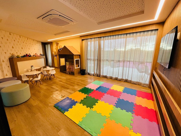 Lindo Flat 2Qt com Vista | Beach Class Summer A117 - By Anfi