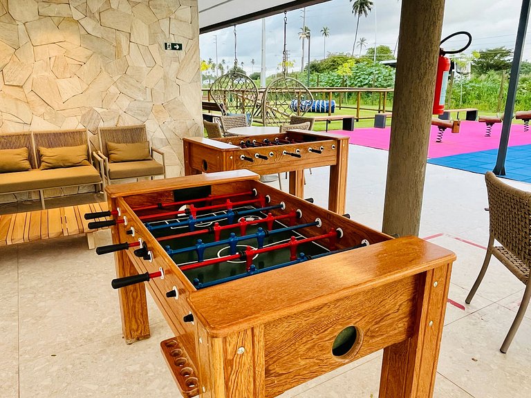 Lindo Flat 2Qt com Vista | Beach Class Summer A117 - By Anfi