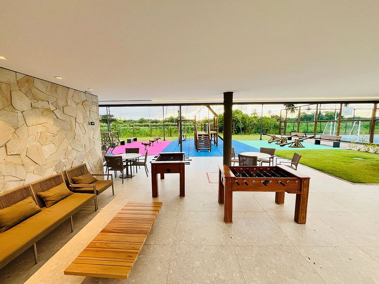 Lindo Flat 2Qt com Vista | Beach Class Summer A117 - By Anfi