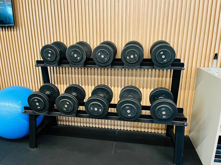 Lindo Flat 2Qt com Vista | Beach Class Summer A117 - By Anfi