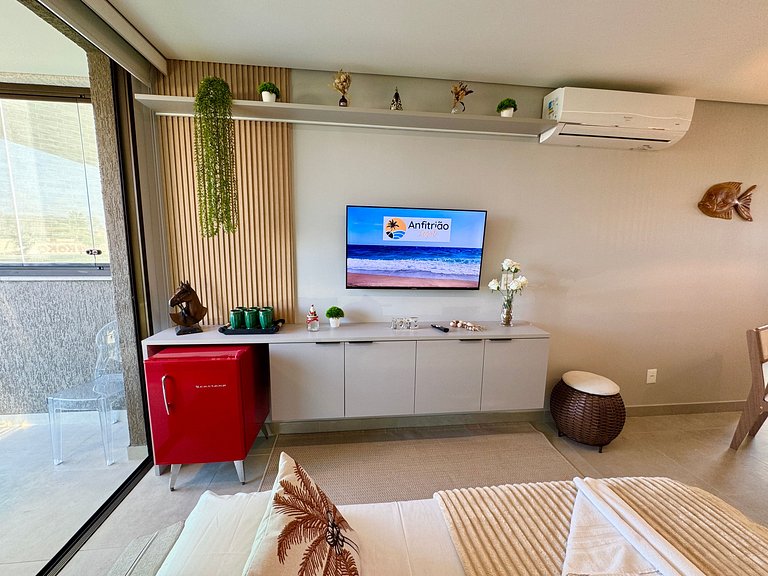 Lindo Flat 2Qt com Vista | Beach Class Summer A117 - By Anfi