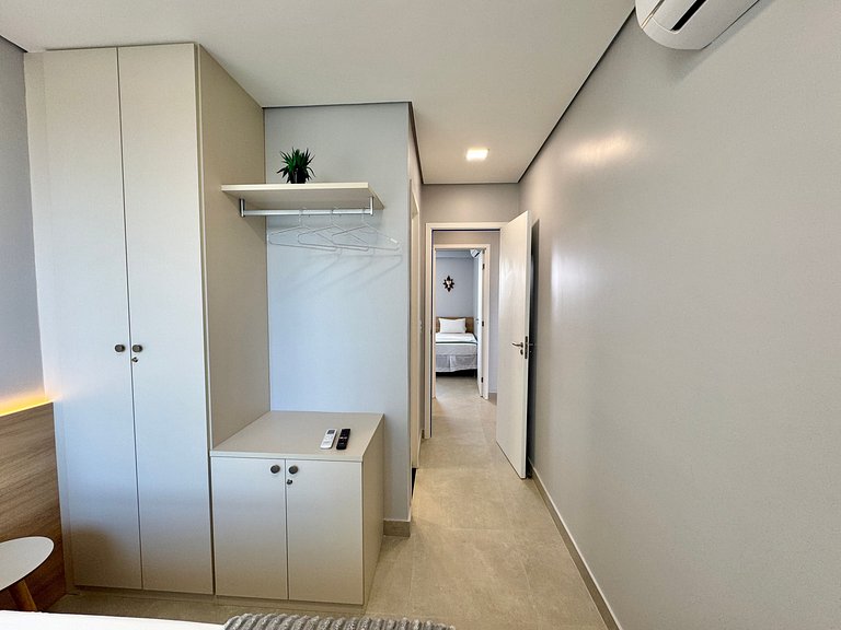 Lindo Flat 2Qt com Vista | Beach Class Summer A117 - By Anfi