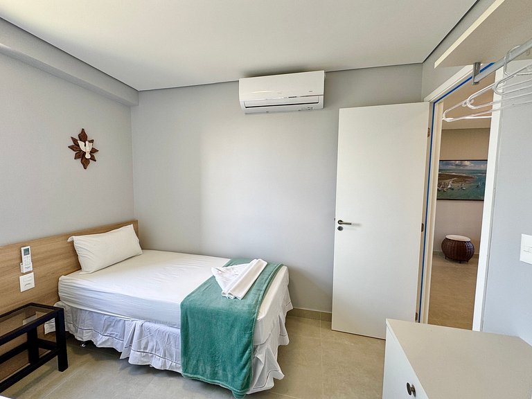 Lindo Flat 2Qt com Vista | Beach Class Summer A117 - By Anfi