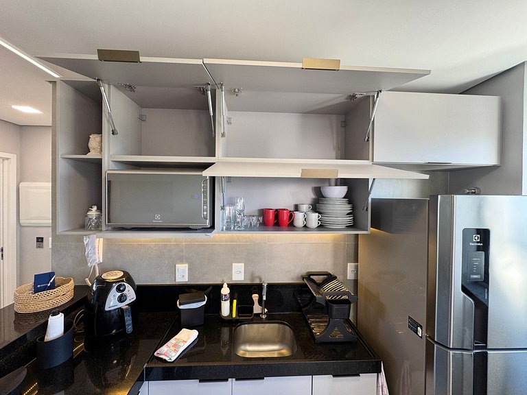 Lindo Flat 2Qt com Vista | Beach Class Summer A117 - By Anfi