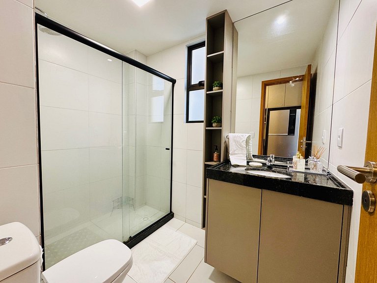 Lindo Flat Térreo em Frente a Piscina | Malia E015 - By Anfi