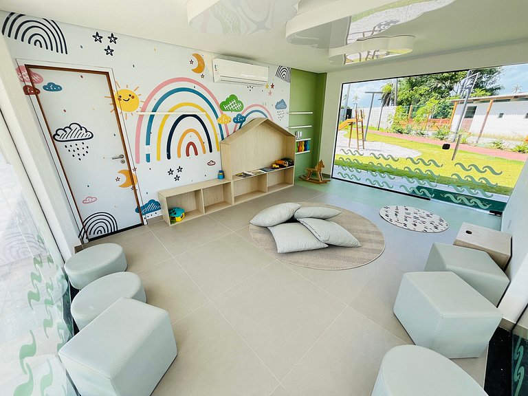 Lindo Flat Térreo em Frente a Piscina | Malia E015 - By Anfi