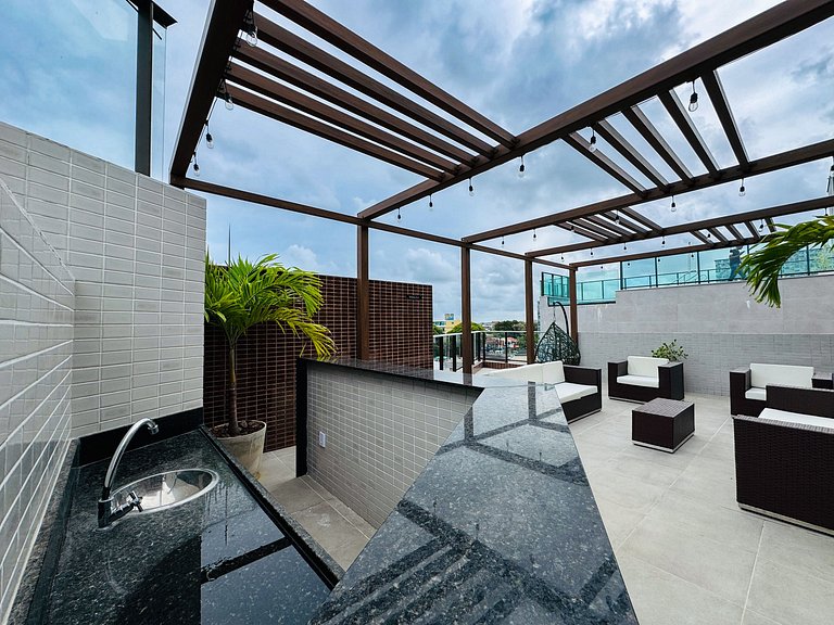 Flat no Centro de Porto de Galinhas - Season 107 - By Anfitr