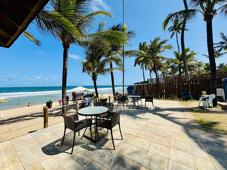 Flat c/ Vista da Piscina na Beira-Mar de Muro Alto | Marulho