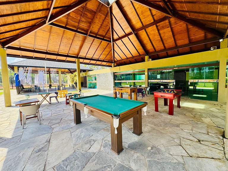 Flat c/ Vista da Piscina na Beira-Mar de Muro Alto | Marulho