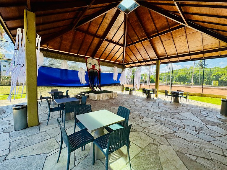Flat c/ Vista da Piscina na Beira-Mar de Muro Alto | Marulho