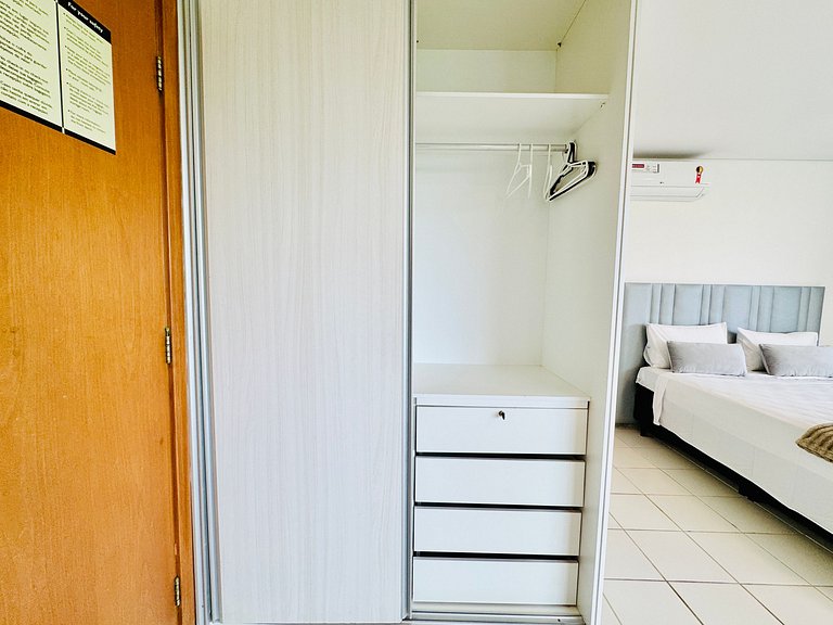 Flat Beiramar em Muro Alto - Marulhos Resort F315 - Porto de