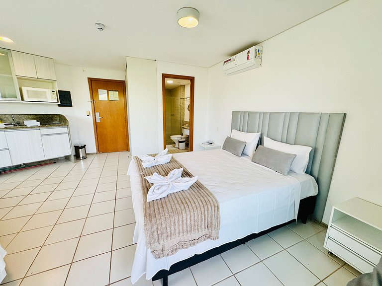 Flat Beiramar em Muro Alto - Marulhos Resort F315 - Porto de