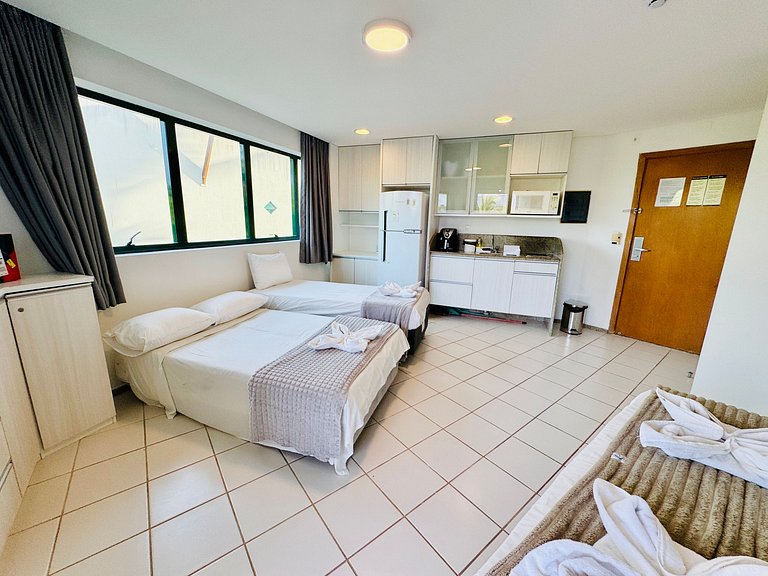 Flat Beiramar em Muro Alto - Marulhos Resort F315 - Porto de