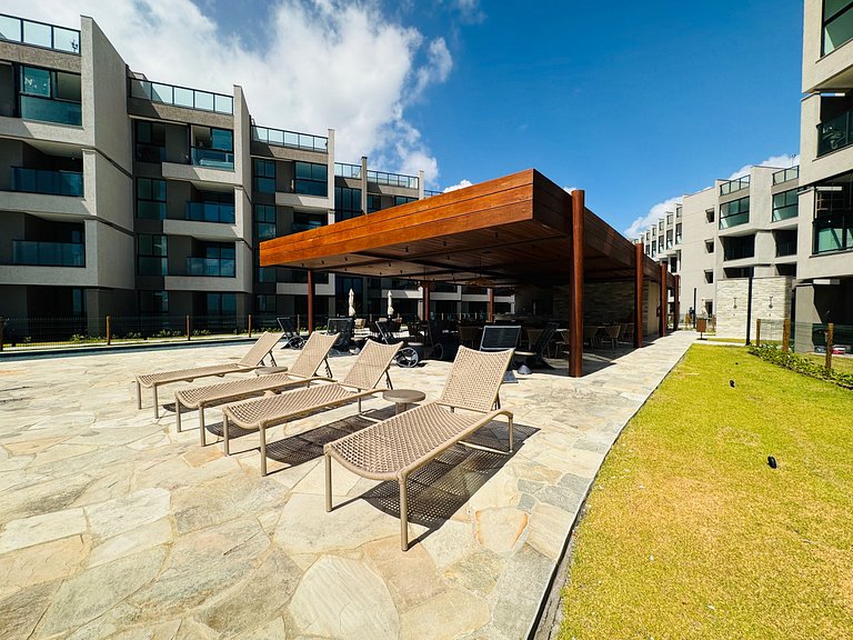 Charmoso Flat Pé na Areia em Carneiros | NoMar 105 - By Anfi