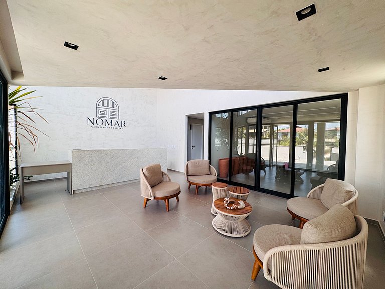 Charmoso Flat Pé na Areia em Carneiros | NoMar 105 - By Anfi