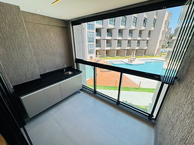 Charmoso Flat Pé na Areia em Carneiros | NoMar 105 - By Anfi