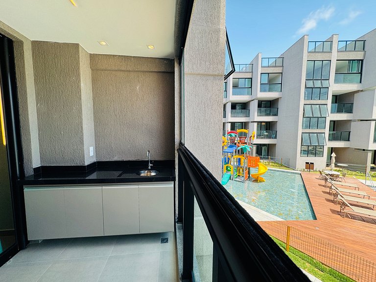 Flat Beiramar 800m Réveillon Carneiros - NoMar 105 - By Anfi