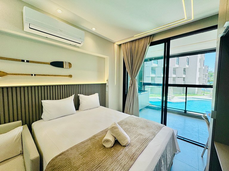 Flat Beiramar 800m Réveillon Carneiros - NoMar 105 - By Anfi