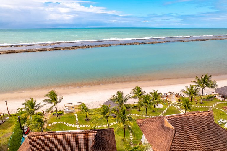 Melhor Térreo beiramar de Muro Alto - Manihi 1002 - By Anfit