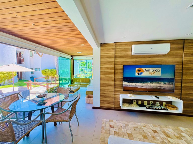 Melhor Térreo beiramar de Muro Alto - Manihi 1002 - By Anfit