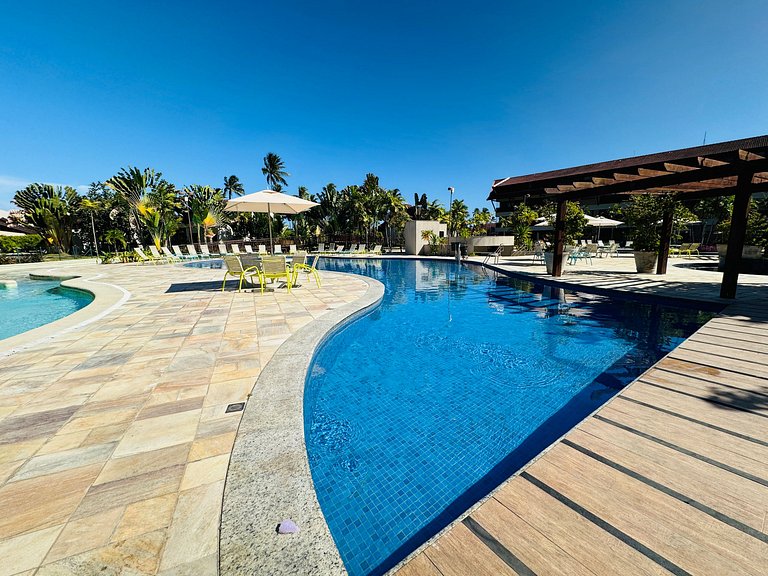 Lindo apt 2Qts na beiramar de Muro Alto - Oka F406