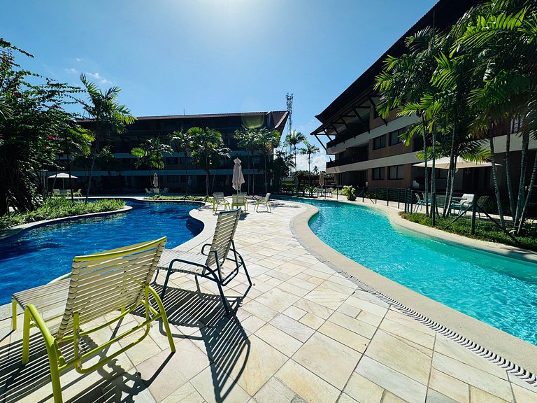 Lindo apt 2Qts na beiramar de Muro Alto - Oka F406