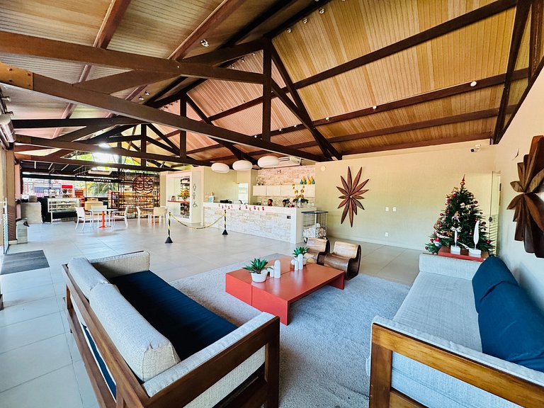 Lindo Apt 2Qts Pé na Areia em Muro Alto - Oka F406