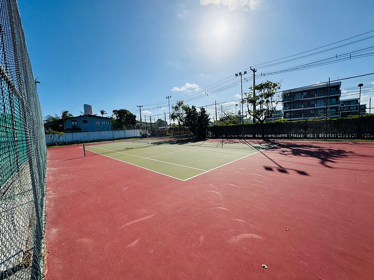 Lindo Apt 2Qts Pé na Areia em Muro Alto - Oka F406