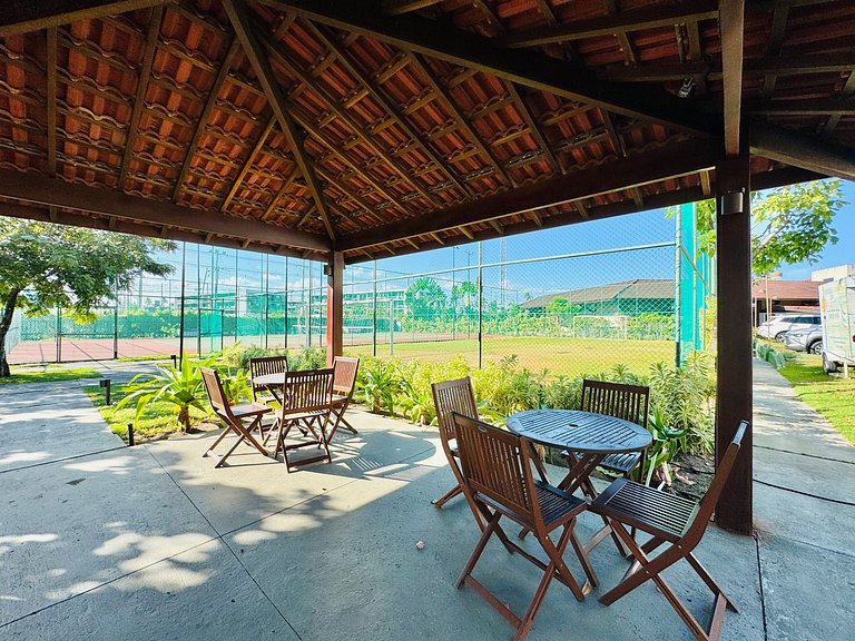 Lindo apt 2Qts na beiramar de Muro Alto - Oka F406