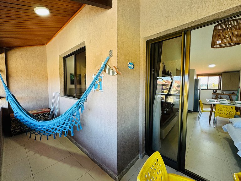 Lindo apt 2Qts na beiramar de Muro Alto - Oka F406