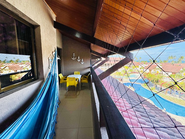 Lindo apt 2Qts na beiramar de Muro Alto - Oka F406