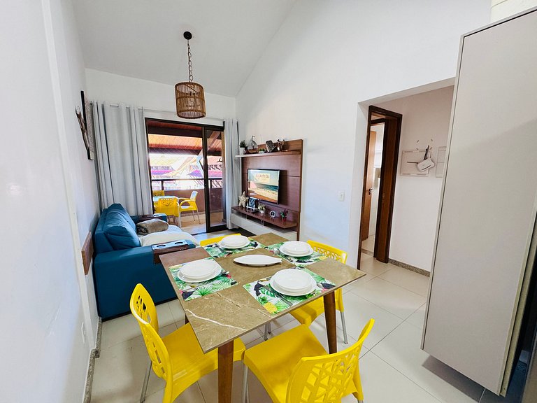 Lindo apt 2Qts na beiramar de Muro Alto - Oka F406