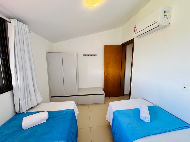 Lindo apt 2Qts na beiramar de Muro Alto - Oka F406