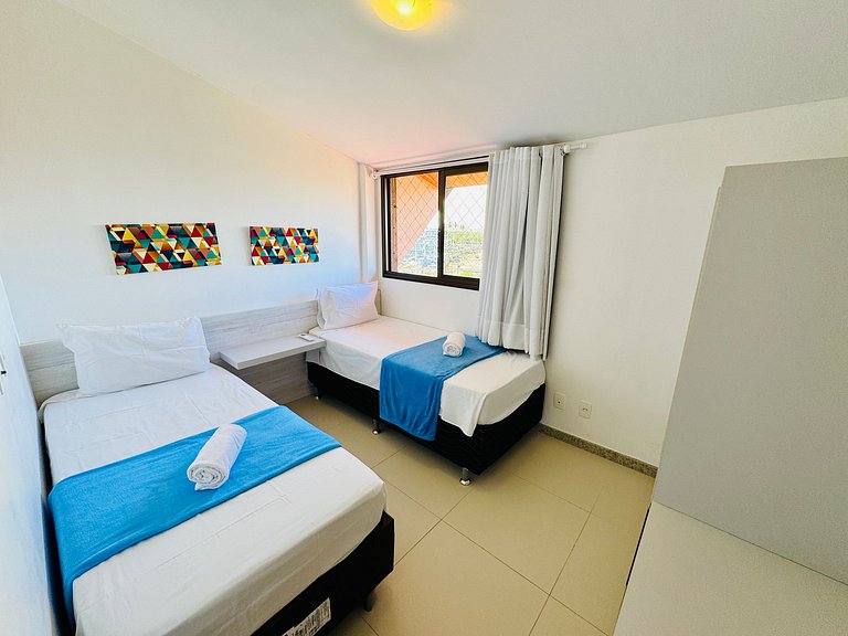 Lindo apt 2Qts na beiramar de Muro Alto - Oka F406