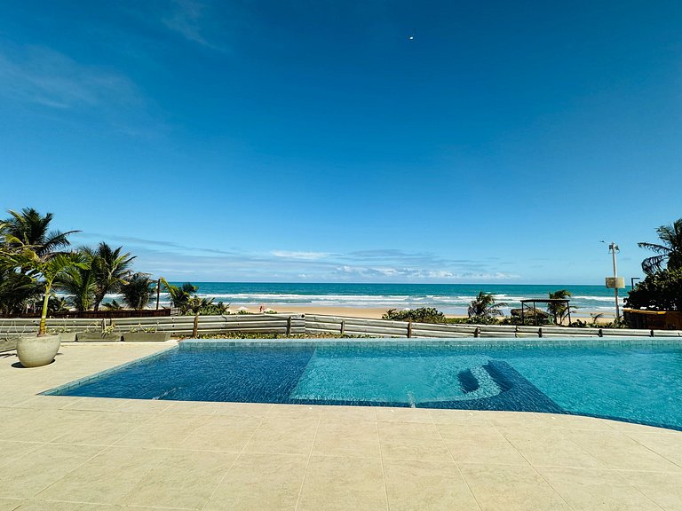 Exuberante flat 2Qts pé na areia | Cupe Suítes 212 - Porto d