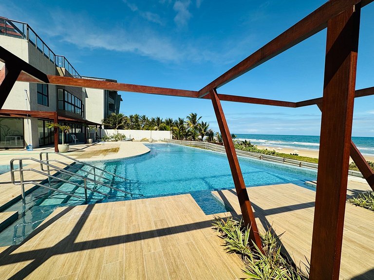 Luxuoso e Completo 2Qts Beira-Mar - Qt c/ Banheira
