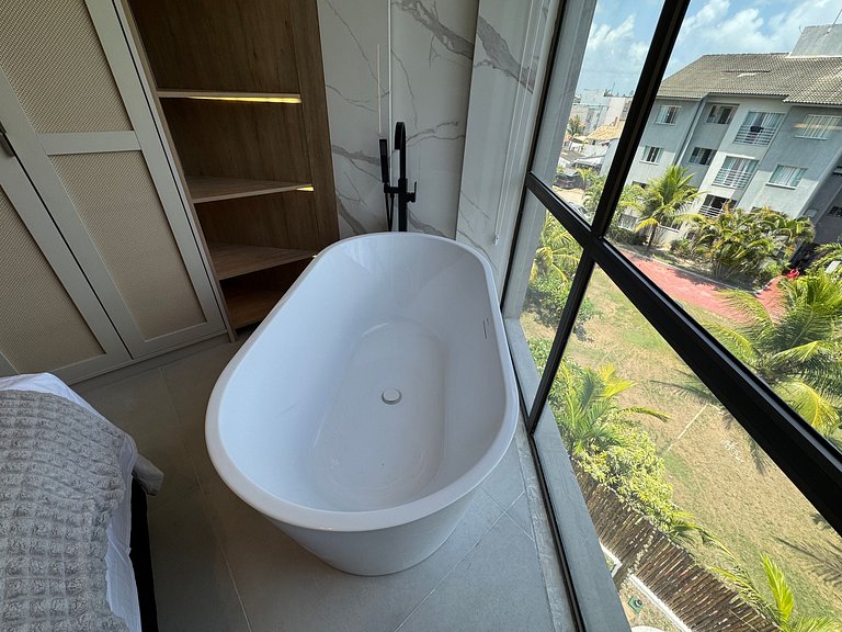 Luxuoso flat 2Qts na beiramar | Cupe Suítes 212 - By Anfitri