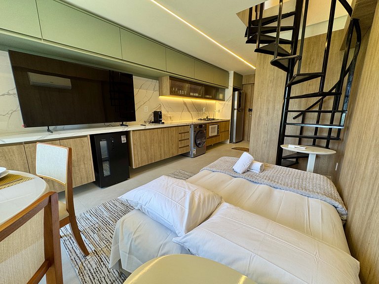 Luxuoso flat 2Qts na beiramar | Cupe Suítes 212 - By Anfitri