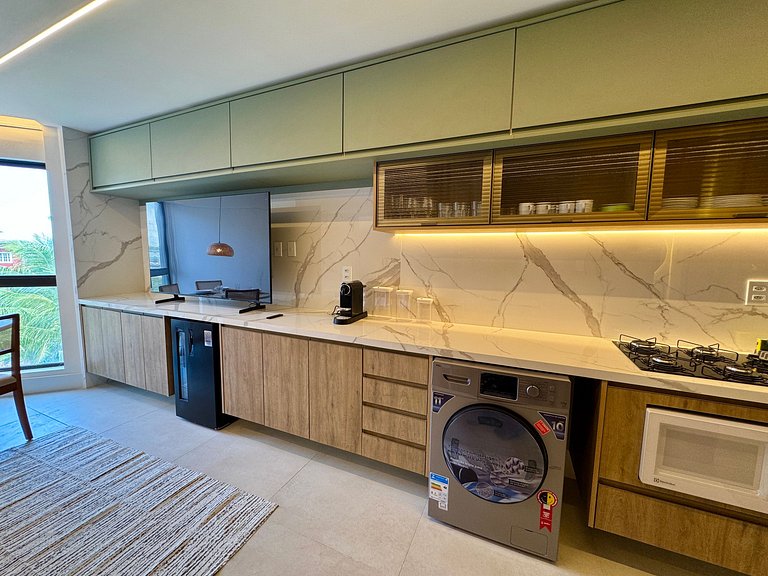Luxuoso flat 2Qts na beiramar | Cupe Suítes 212 - By Anfitri