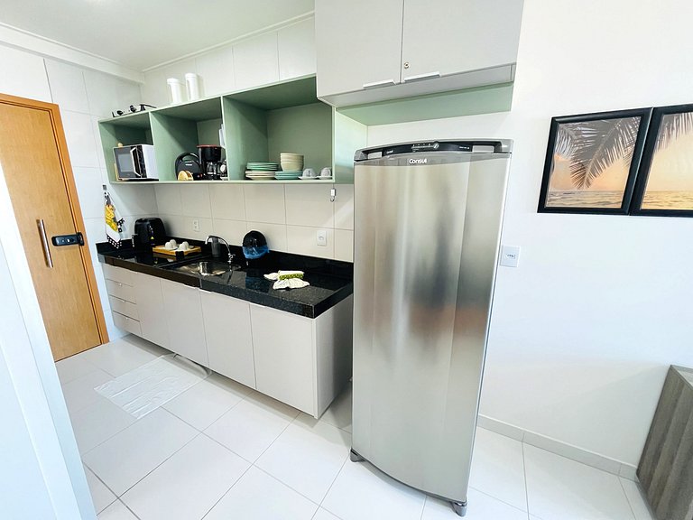 Flat Malia D304 com Atmosfera de Praia - Muro Alto - By Anfi