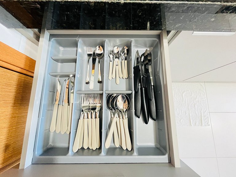 Flat Malia D304 com Atmosfera de Praia - Muro Alto - By Anfi