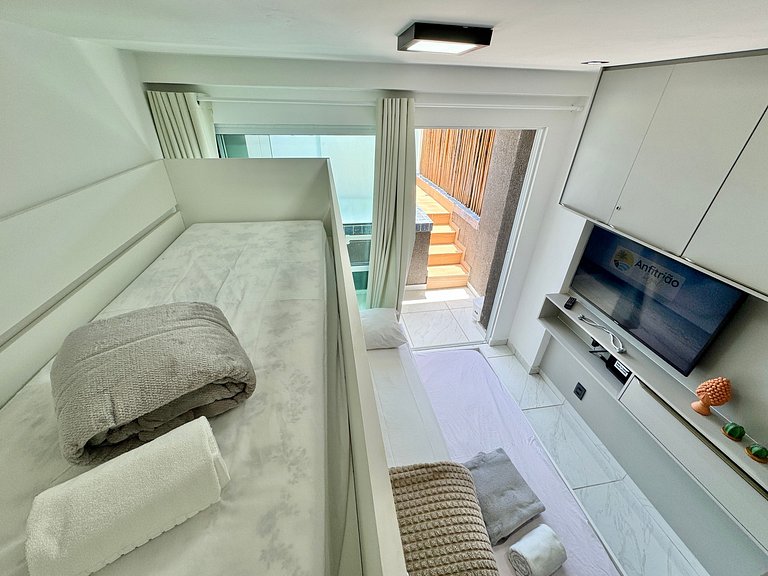 Lindo Flat com Piscina Privativa - Cupe Garden #03 - By Anfi