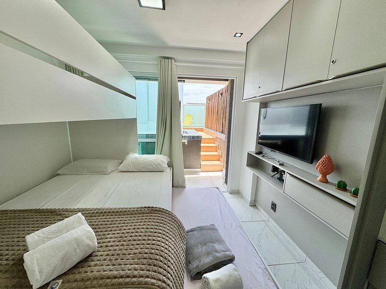 Lindo Flat com Piscina Privativa - Cupe Garden #03 - By Anfi