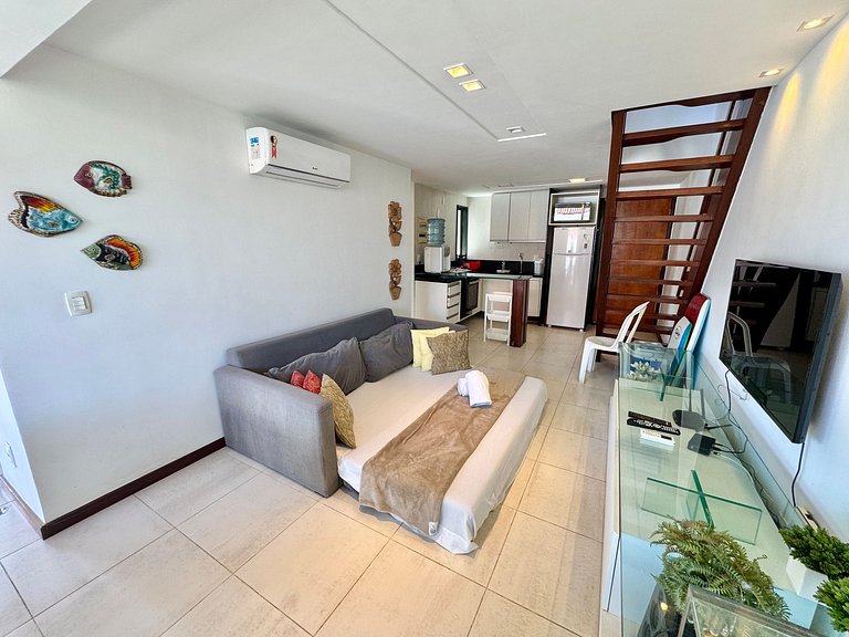 Charmoso Ap 2Qt Beira-Mar - Muro Alto | Manihi 904 - By Anfi