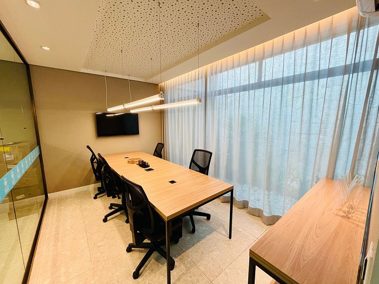 Flat Charmoso e Completo | Beach Class Summer D316