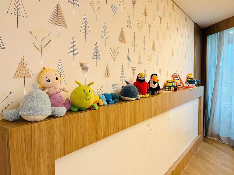 Flat Charmoso e Completo | Beach Class Summer D316