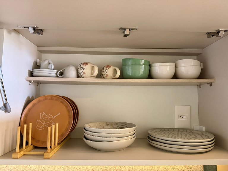 Flat Charmoso e Completo | Beach Class Summer D316