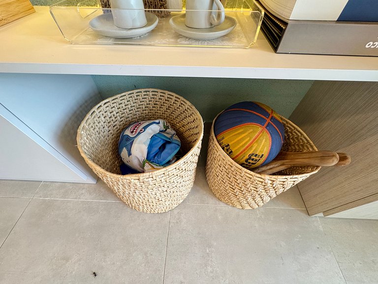 Flat Charmoso e Completo | Beach Class Summer D316