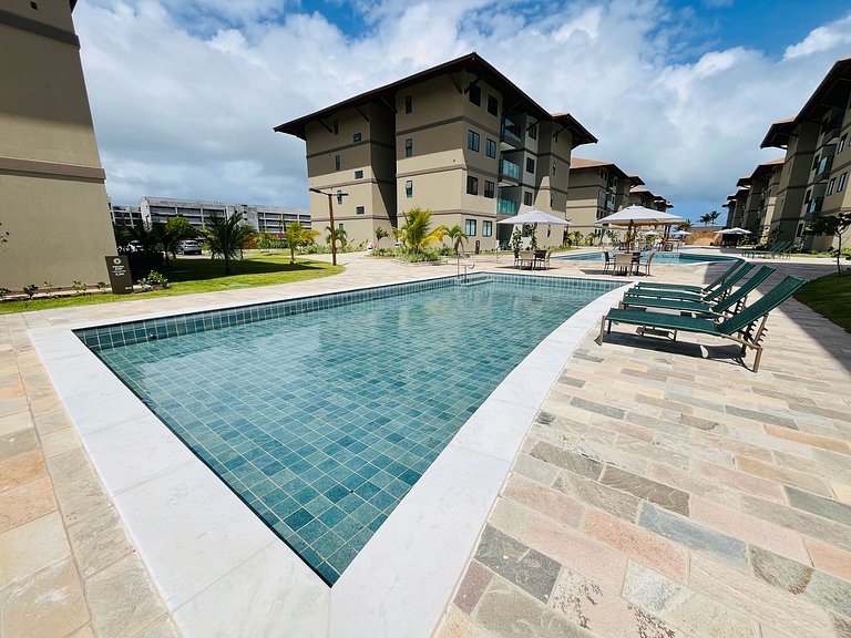 Flat 2Qt Beira-Mar com Vista | Itah Residence C303 - By Anfi