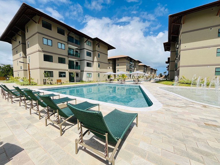 Flat 2Qt Beira-Mar com Vista | Itah Residence C303 - By Anfi